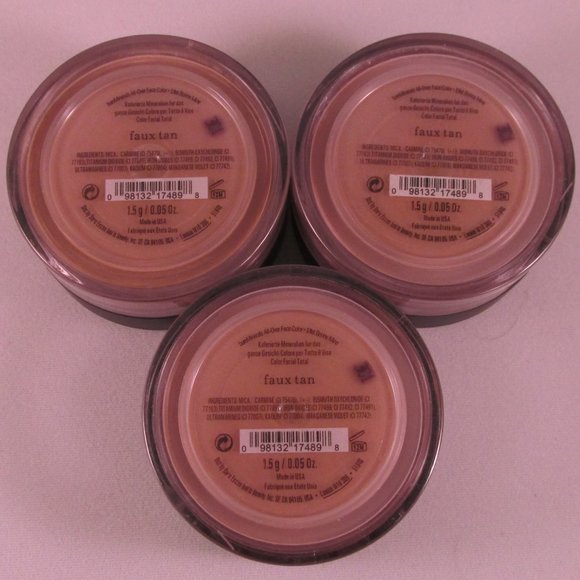 #NWT bareMinerals Faux Tan All Over Face Color 1.5g/0.05oz - Lot of 3 - Picture 1 of 3